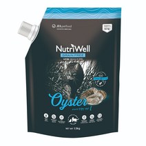뉴트리웰 캣 오이스터 1.5kg 그레인프리 굴사료 + 간식 + 장난감, 단품
