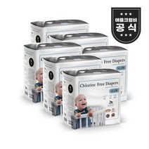 애플크럼비 프리미엄 기저귀 슬림 테이프형M 6팩, 단품없음