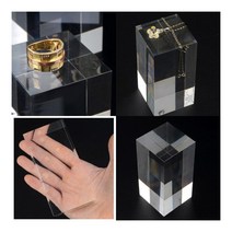 큐브스틱 스테이지 아크릴 진열대 100 악세사리거치대 건담장식장