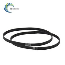 GT2 폐쇄 루프 타이밍 벨트 고무 2GT 6mm 3D 프린터 부품 110 112 122 158 200 280 300 400 610 852 mm 동기식 벨트 부품, 610mm