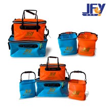 999피싱 낚시 밑밥통 EVA 살림통 바칸 떡밥통 두레박, 물통 24형, 오렌지