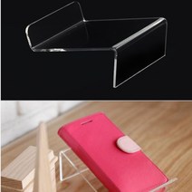 제품 디피 경사투명받침대 전자기기 앨범 작품전시대