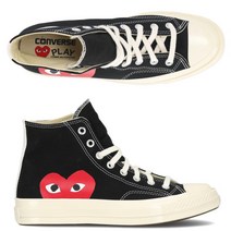 [꼼데가르송] 컨버스 척테일러 P1K112 BLACK_u 하이탑 스니커즈