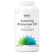 GNC 달맞이꽃 종자유 1300mg 감마리놀렌산 함유 달맞이유 감마리놀레산, 180정, 1개