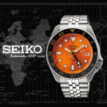 세이코 SEIKO GMT 스포츠 오토매틱 다이버 방수 남성 패션 메탈시계 SSK005 SSK005KC