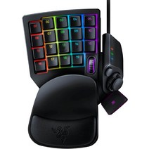 레이저 Razer 타타루스 v2 게이밍 한손 키보드 32키 커스텀 RGB 매크로 키패드, Tartarus Pro 광 스위치, 클래식 블랙, FREE