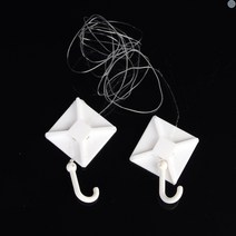 매장용 낚시줄 윗면 천장 부착고리 크리스마스장식 안내판