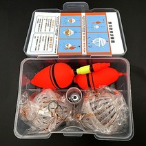 숭어채비 카고채비 숭어낚시채비 집어낚시 원투낚시, 1세트(2개입/찌형)