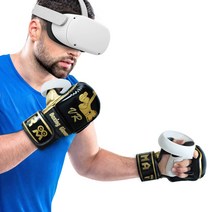 킥복싱 위닝 글러브 장갑 가중 vr 게임 권투 퀘스트 21 vr 액세서리와 호환되는 가상 현실 스릴 전투 vr 게임 용품, 빨간색