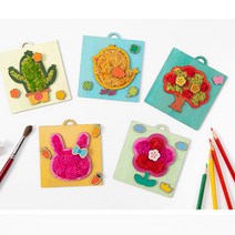 스칸디나비아 모스 액자만들기 어린이집 유치원 학교 미술 재료 실내 공기정화 프리저브드, 선인장