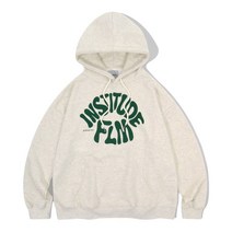 FILLUMINATE 필루미네이트 오버핏 그래피티 로고 후디-오트밀 Overfit Graffiti Logo Hoodie-Oatmeal275251