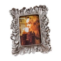 사진 프레임 직사각형 사진 홀더 홈 장식 사진 디스플레이 사진 프레임, 은, 수지