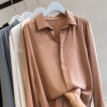 여성 세련된 긴팔 셔츠 블라우스 4컬러 면접용 하객룩 _ 79421300EA