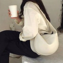 연이랜드 데일리 심플 반달백 숄더백 여성가방