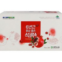 6년근 홍삼품은석류즙 진액 엑기스 홍삼 석류 쥬스 70ML 30포 1박스
