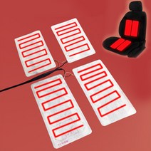 순정형 열선시트 12V / 24V 자동차열선시트 차량 diy용 온열시트, 01. 12V 가로세로공용