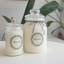집들이선물 100% 핸드메이드 향초 천연 소이 왁스 캔들 양초 300ml 1000ml, 캔들1000ml-클린코튼