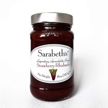 Sarabeth's Strawberry Rhubarb 사라베스 스트로베리 루바브 잼 510g 2팩, 2개