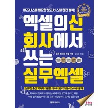 엑셀의신 회사에서 쓰는 실무엑셀:비즈니스에 필요한 보고서 스킬 완전 정복! 846p 실무 바이블, 황금부엉이