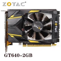 오리지널 ZOTAC 비디오 카드 GeForce GT640 1GB 2GB 128Bit 그래픽 NVIDIA 2GD3 HDMI DVI VGA 용 GPU 맵, 01 1GB