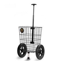 다기능 가정용 쇼핑 카트 이동 및 여행용 빅사이즈 휠 핸드 트롤리 자전거 트레일러, 01 1