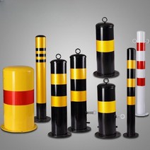 주차금지 기둥 주차금지봉 안전봉 스텐 주차금지기둥, 50x16cm블랙(표준)