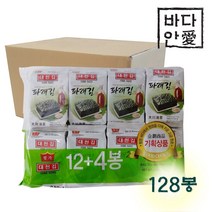 왕가 대천김 파래김 128봉 (도시락김/절단김), 왕가 대천김 파래 도시락김 128봉