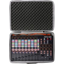 Black Case + Inner Grey for APC40 MKII co2CREA Hard Travel Case Replacement for Akai Professional, 1
