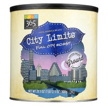 365 Everyday Value City Limits Full City Roast 간커피 808g
