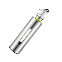 150ml / 250ml 디스펜서 푸어 병 올리브 오일 용기 절묘하게 깨지지 않음 - 바베큐 요리, 실버, 스테인레스 스틸