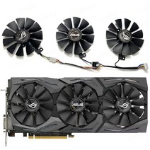ASUS ROG STRIX GTX1060 1070 1080TI 4 핀/5 핀 선식 6 팬 T129215SU 냉각 그래픽 카드 쿨러, 01 5Pin 4-wire fan