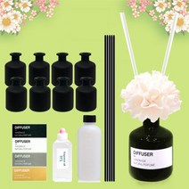 강군샵 [강군샵] 만들기 KIT/카네이션 미니 디퓨저 50mlx8개 세트, 로즈마리 100ml, 카네이션 미니디퓨저 50mlx8개세트/로즈마리 100ml