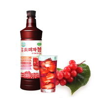 광야식품 진한 오미자청 970ml, 6개