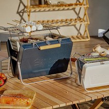 오슬로 아웃백 캠핑 미니화로 감성 캠핑용품, S (1~2인용) 옐로우