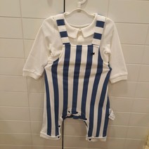 아가방 NC청주점# 봄 이월 신축성 좋은 면100% 오버롤 SET