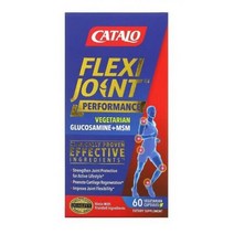 Catalo MSM Glucosamine 60 식물성 캡슐 Chloride 염화이온 Potassium 칼륨 OptiMSM silicon dioxide 이산화규소