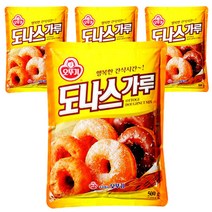 오뚜기 도나스가루, 500g, 4개