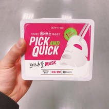 듀이프리 픽앤퀵 모이스처 풀 마스크 30매입