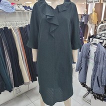 크로커다일레이디 DP01 프릴넥장식편안한원피스 프릴넥장식편안한원피스 CLCMOP103