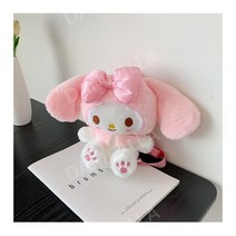 마이멜로디 쿠로미 시나모롤 인형 백팩 귀여운 인형 하라주쿠계 특이한 디자인 백팩