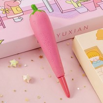 진스온 캐릭터 선물 답례품 젤 볼펜 부드럽고 부드러운 학생용 감압 펜 핀치 귀여운 중립 문구류 도매 24 개, 6.24pcs f - Black