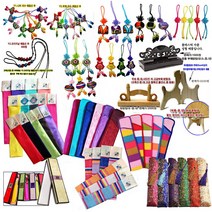 (주)파앤카코리아 부채 추가구성품, 1개, Y1.나비자수매듭선추