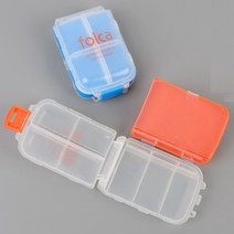 휴대용 미니 소형 투명 플라스틱 케이스 수납함 정리함