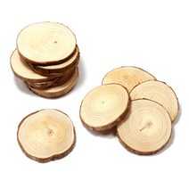 천연나무조각 원형 대형 약500g 자연물재료, 약1kg(약50~60개)