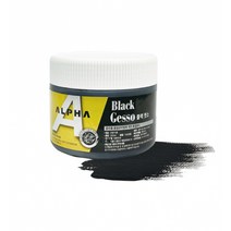 (알파) 블랙 젯소 250ml