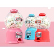 식당 주점 카운터 사탕 캔디 미니 뽑기기계 거실장식 장식디자인, 오렌지