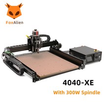 트리머 라우터 목재라우터 무선라우터 전기라우터 CNC 기계 300w 스핀들 3 축 지원 20w 40w 레이저 조각기 나무 조각 절단기 FoxAlien 404040-xe, 1.EU Plug