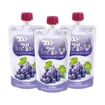 밀양한천짜먹는 후르츠젤리 40EA (복숭아맛 사과맛 포도맛) 맛별 할인묶음판매, 포도맛 (130mlx40EA)