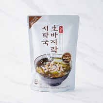 [메가마트]가마솥 생바지락 시락국 500g, 5개