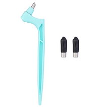 LMDZ 1PC 360 회전 유틸리티 나이프 펜 종이 절단 조각 DIY 아트 공예 휴대용 칼, [08] light blue